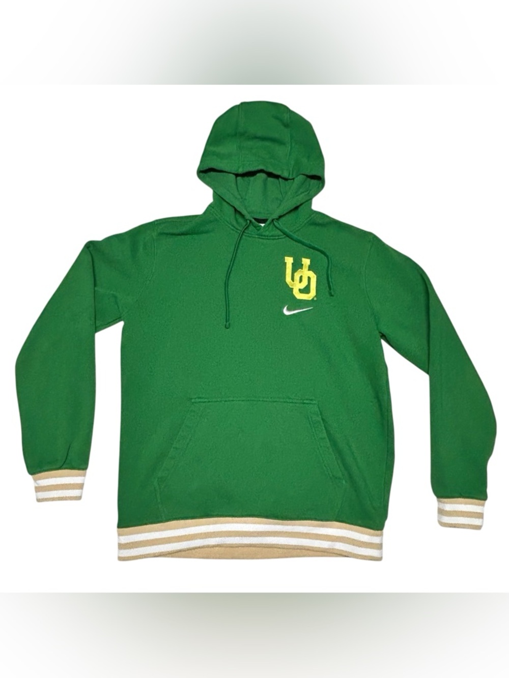 Oregon Ducks Nike UO Mens Size L Hoodie Sweatshirt Activewear Running Golf